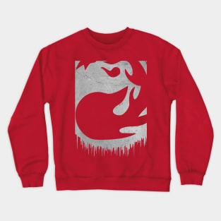 Red Mana Drained Crewneck Sweatshirt